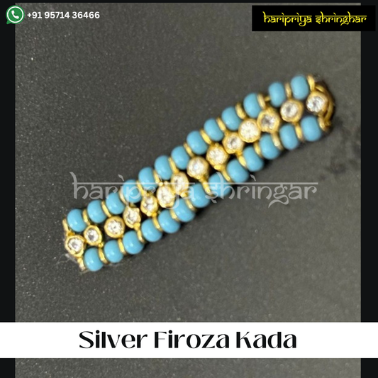 Silver Firoza Kada