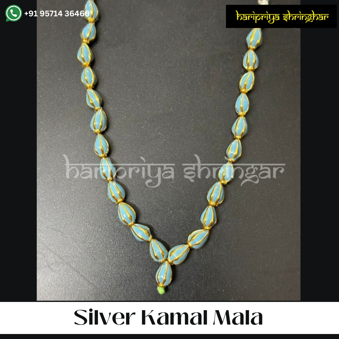 Silver Kamal Mala